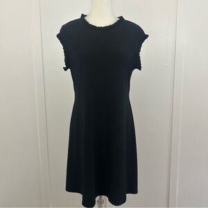 Nik and Nash womens black dress shift size L